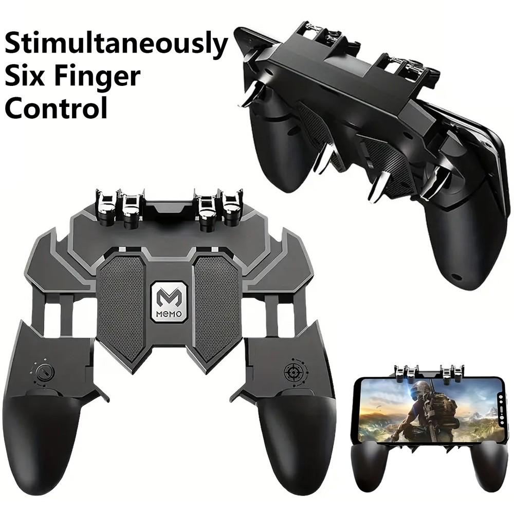 Mobile game controller for iOS and Android mobile phone trigger for games game grip Universal Joystick gamepad shooting aiming key suitable for 4.7-6.5 inch mobile phones