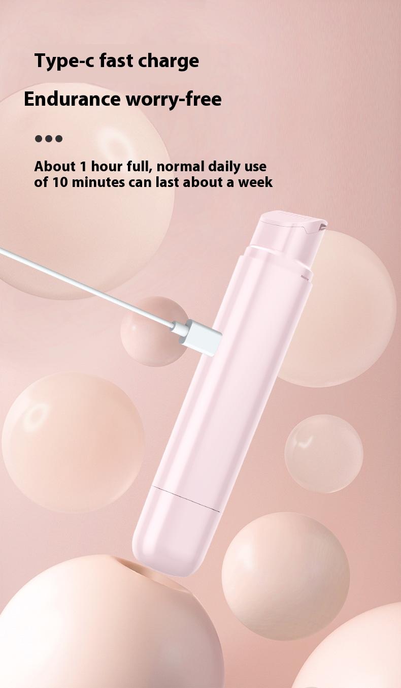 【01】【Rendoo】Private Shaver This rechargeable two-in-one electric shaver with razor function is suitable for both body and facial hair. Its dual-head design allows for painless trimming of pubic hair, face, underarms, and legs.