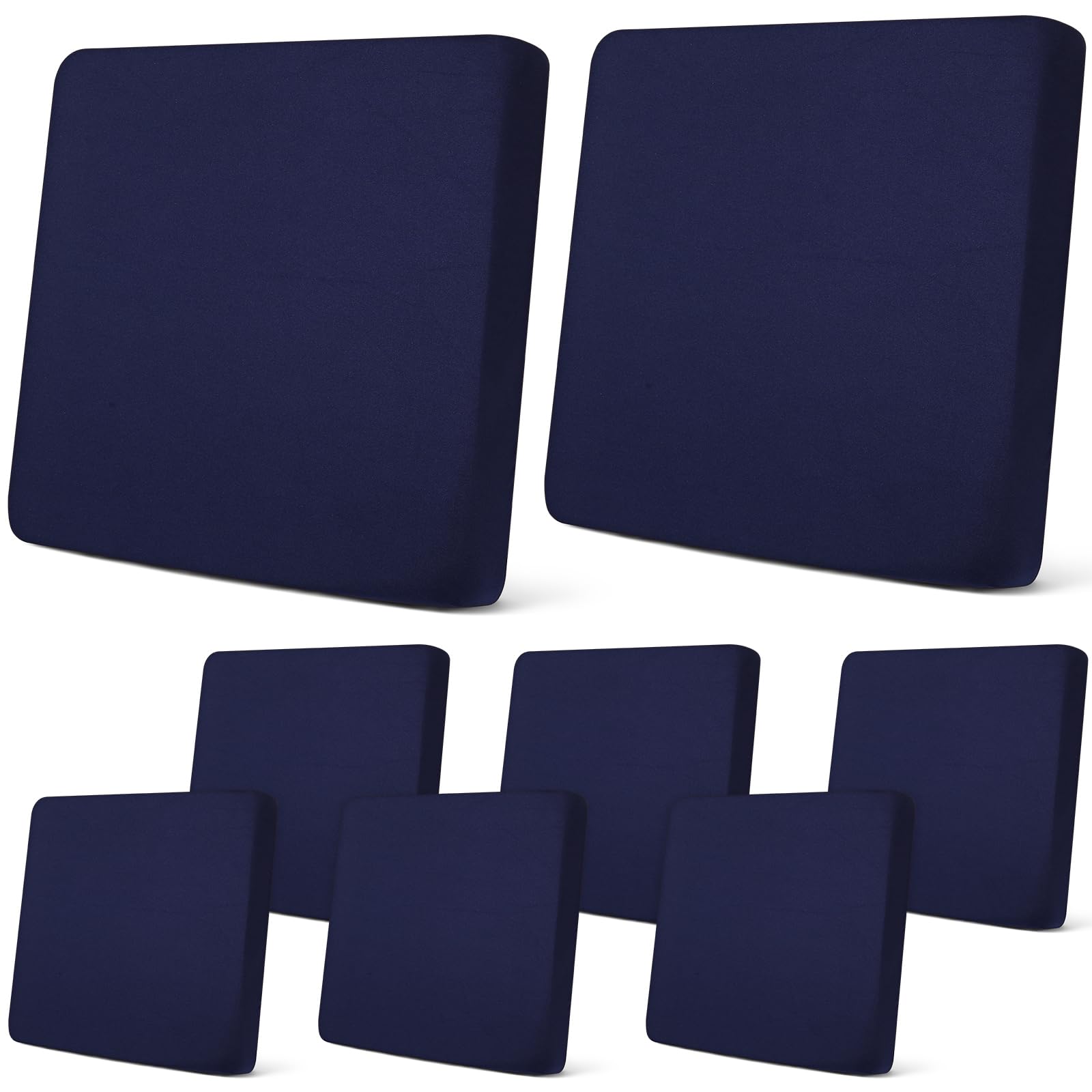 12/8/4Pcs Summer Patio Cushion Covers for Outdoor Patio Furniture & Indoor Sofa Cushions, Elastic Sofa Cover Sofa Slipcover Couch Covers Anti-Slip Sofa Seat Cover Replacement Sets for Summer Patio Decor 12/8/4Pcs Summer Patio Cushion Covers for Outdoor Patio Furniture & Indoor Sofa Cushions, Elastic Sofa Cover Sofa Slipcover Couch Covers Anti-Slip Sofa Seat Cover Replacement Sets for Summer Patio Decor