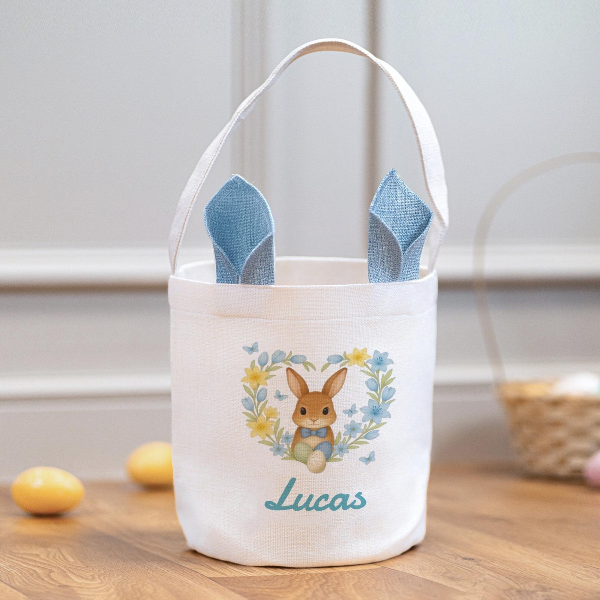 Personalized Easter Egg Gift Bag, Easter Party Favor Bags, Happy Easter Basket, Perfect Holiday Atmosphere, Model_xinghao