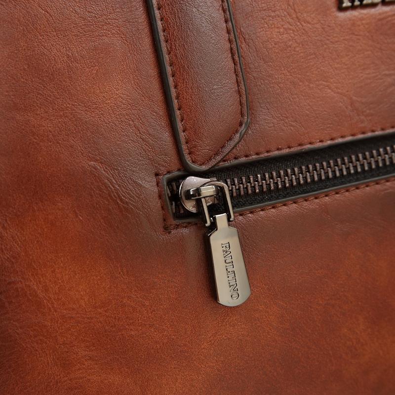 Vintage Tannery Craft Embossed Handbag, Traditional Floral Pressed Large Capacity Commuter Bag, Mom Style Shoulder Crossbody Bag