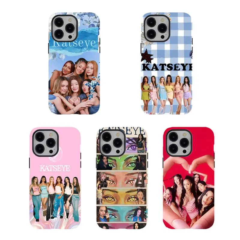 [No Magnetic] Kat.seye phone Case,Aesthetic smartphone Cover,Durable Dual-Layer design hard phone case for iPhone 17 16 15 14 13 12 11 8 7 for Samsung Series,Protective Shockproof Cover,perfect gift for fans