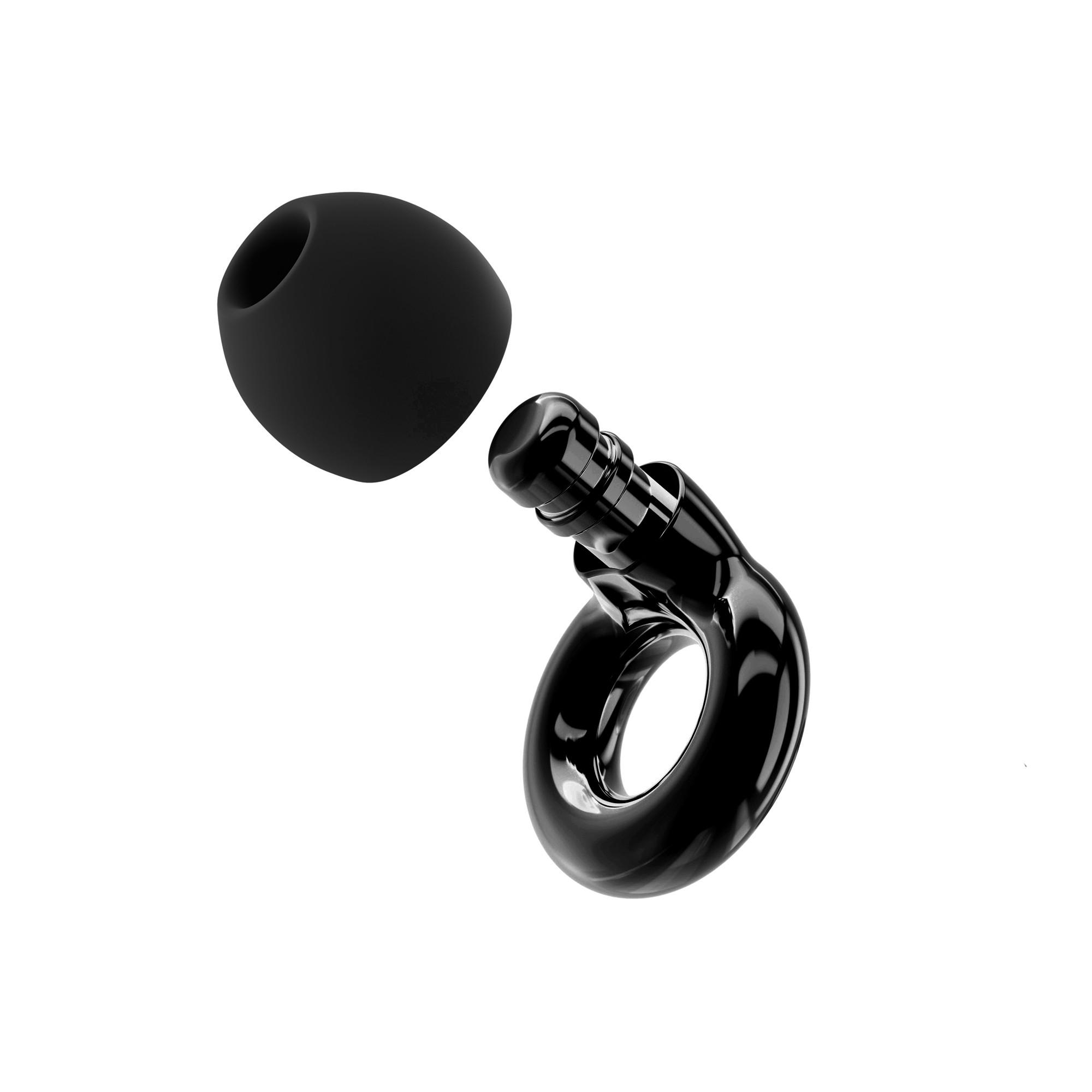 Super Comfortable Reusable Waterproof Earplugs Set, XS/s/m/l Sizes with Storage Case, Flexible Fit Design, Silicone + Abs Material, Ideal for Sleep & Travel