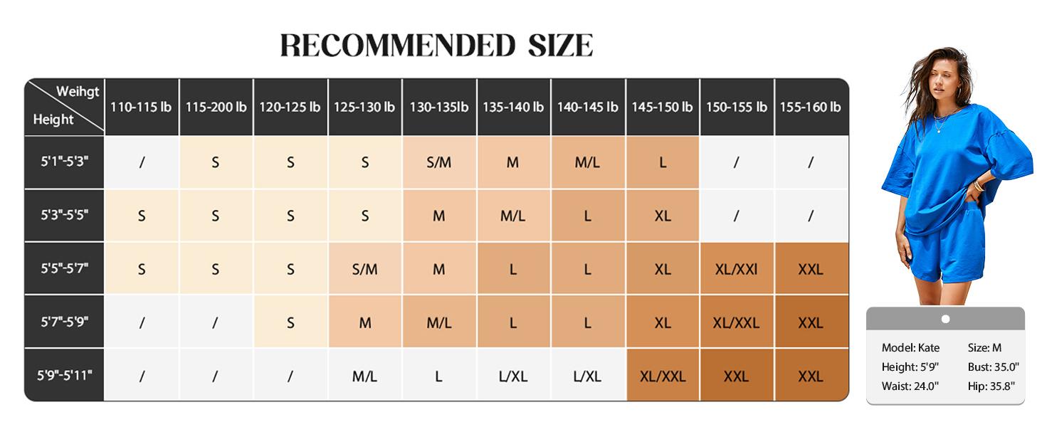 FMEYOA Womens Casual Comfy 2 Piece Outfits 3/4 Sleeve Tops and Elastic Waist Shorts Lounge Sets Loungewear