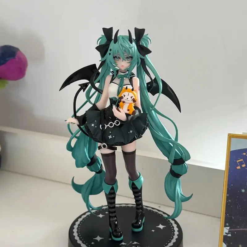 Anime Hatsune Miku 19CM Little Devil Raccoon Action Figure Model Toys ...
