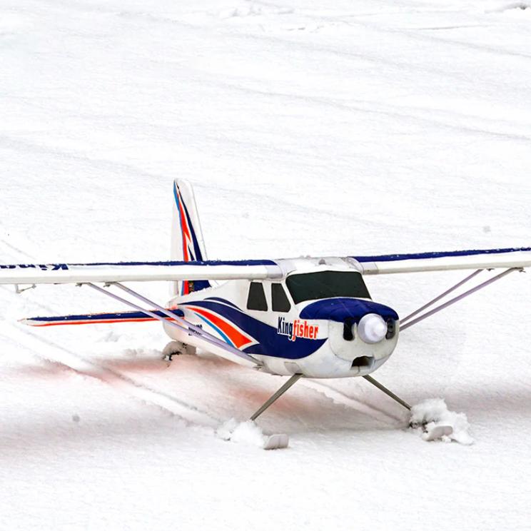 FMS 1400mm Kingfisher RTF/PNP with Reflex V3, Wheels, Floats, Skis, Flaps（RTF = plane, remote, battery, battery charger，PNP = plane only）