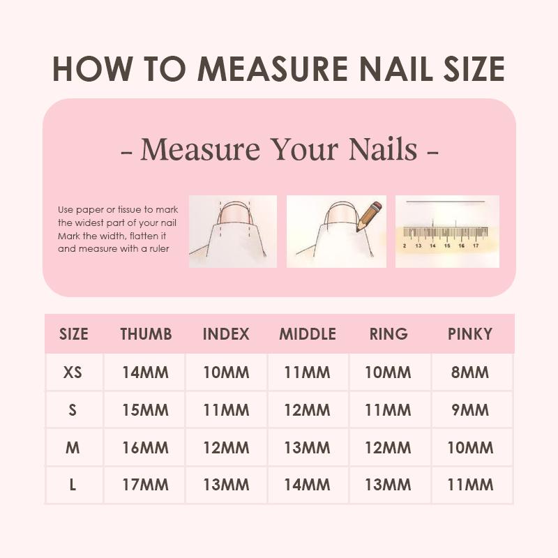 TiTinails Short Squoval Press On Nails| 100% Handmade 10pc Reusable Set| French Tip, Cat Eye, Star & Glitter Designs