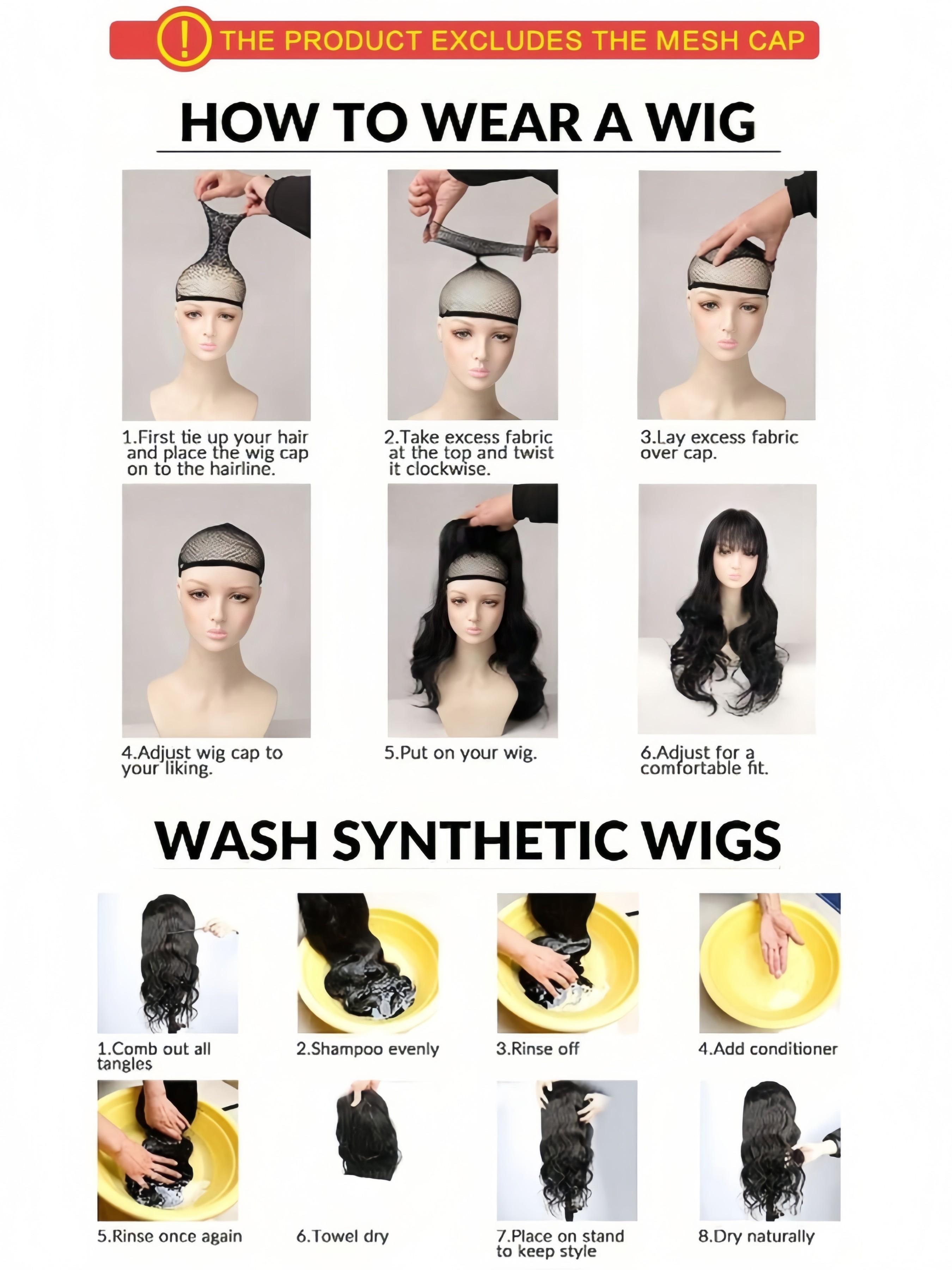 12-Inch Platinum Gradient Synthetic Fiber Wavy Bob Wig, Heat-Resistant, Elastic Rose Net, Natural and Realistic, Fashion Hairpiece