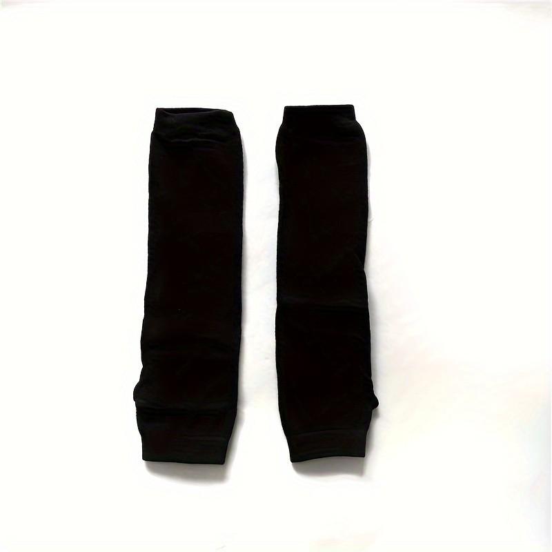 1 Pair of Women's Thermal Arm Sleeves - Winter Thermal Fingerless Gloves, Elastic Arm Warmers for Cosplay Parties, Gym, Commuting - Cold Weather Apparel, - Halloween and Daily Use, Halloween Costume, Gym Wear, Fashionable Design, Snug Fit, Cold
