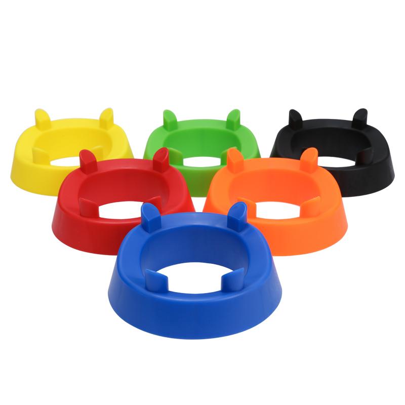 1pc Ball Stand Basketball Soccer Ball Bracket Holder Four-Corner Rack Support Base for for Volleyball Rugby Display Stand