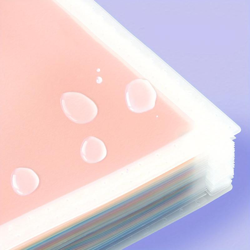 1 piece, 13 layers, A4 large capacity transparent expandable folder, rainbow student storage bag, can be used as a vertical accordion archive album, can hold 2000 sheets of paper, suitable for office, home, school, file storage bag, file receipt