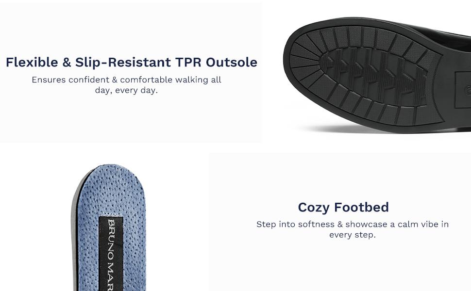 Bruno Marc Men's Formal Synthetic Leather Dress Shoes