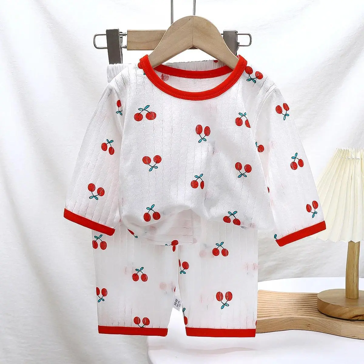Baby Pajamas Sets Cotton Child Pajamas Toddler Long Sleeve Baby Nightwear Pyjamas Kids Cartoon Homewear Clothes Cartoon Homewear