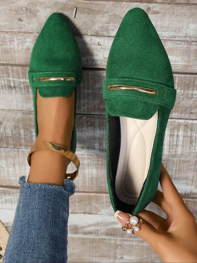 Women's Plain Elegant, Lightweight Slip-On Casual Trendy Flat Moccasins, Almond Toe Comfortable Daily Wear Footwear