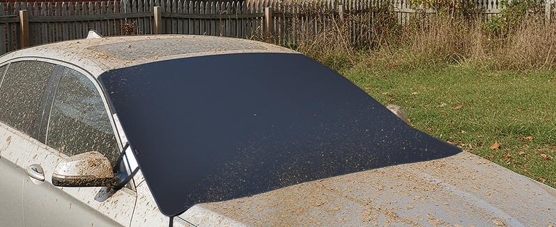 Black Friday Deal! 2025 Upgraded 2-in-1 Windshield Snow Shield Cover - Thickened 600D Oxford Fabric, All-Season Anti-Snow/Ice/Frost & UV Sunshade, with Side Mirror Covers, Easy to Install TikTok Shop Car Windshield Snow Shield - Anti-Snow Protection