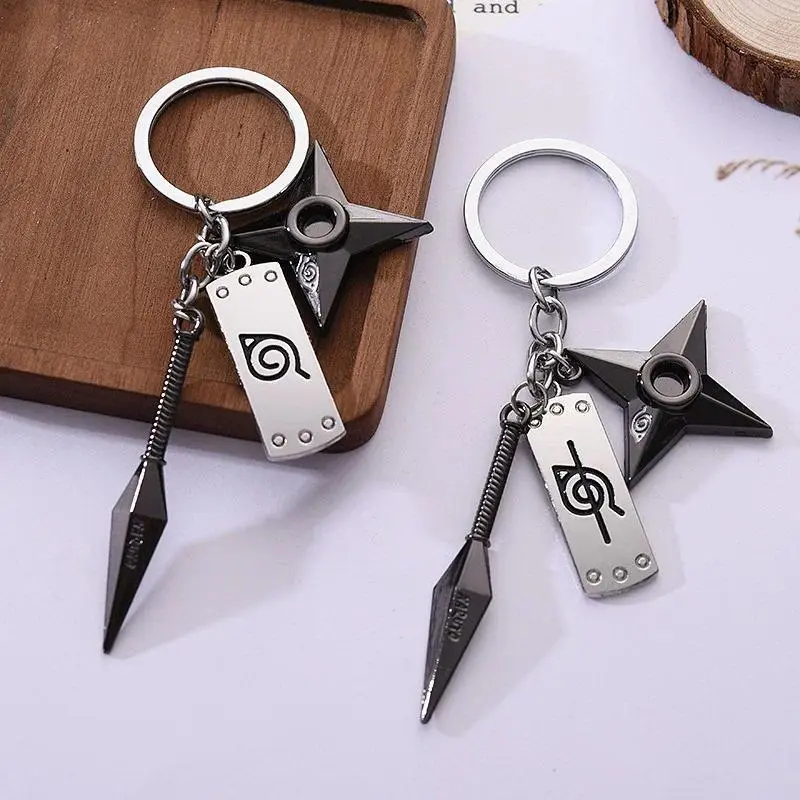 Bandai Anime Naruto Keychain Car Keybag Backpack Accessories Keychain Accessories Women's Jewelry Men's Gifts