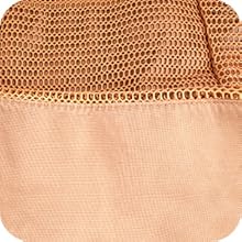 Women's Sandproof Woven Polyester Mesh Beach Tote Bag, Summer Travel Storage Handbag with Large Pocket & Shoulder Straps