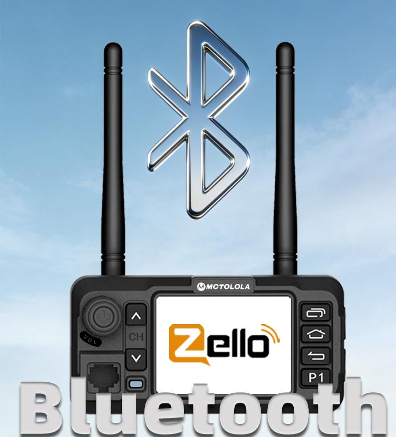 The new Zello Android PoC wireless touchscreen car intercom is equipped with Bluetooth WiFi and is an essential device for global automotive, self driving travel, and fleet transportation