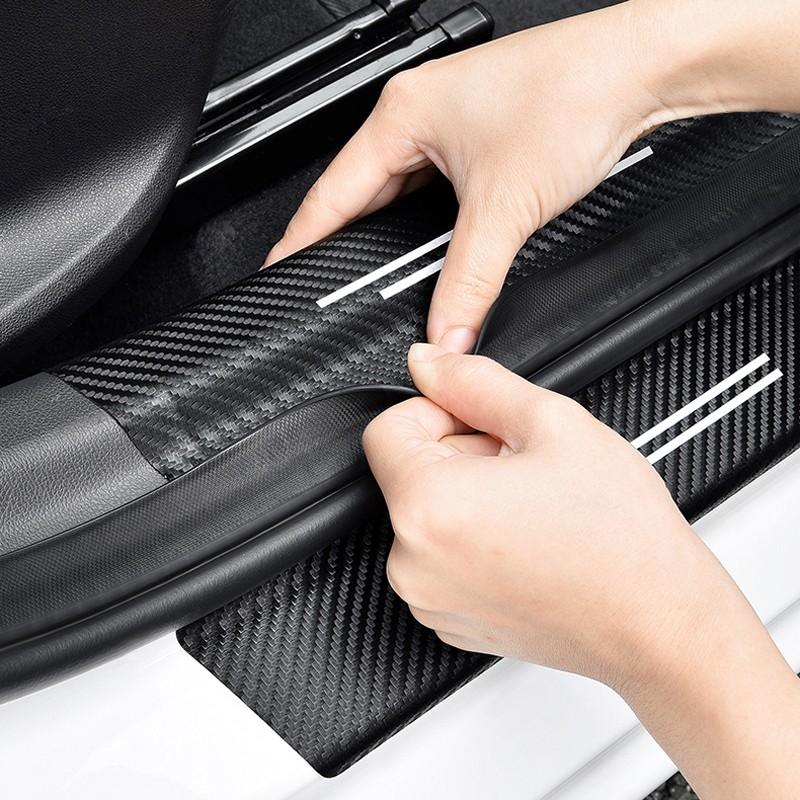 Car Threshold Protection Strip for Chevrolet Cruze Malibu Equinox Trax Volt Camaro Blazer, Durable Car Accessories, Easy Installation