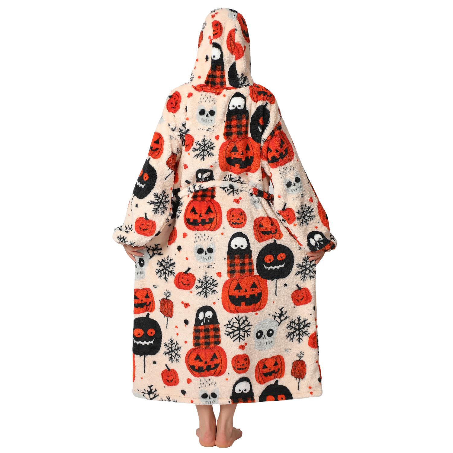 Msrlassn Oversized Wearable Blanket Hoodie as Gifts for Mom Women Girlfriend Men,Plus Size Sleepwear Blanket Hooded for Women Men, 1Pcs Nightgown Loungewear Womenswear Sweatshirt Blanket with Pocket