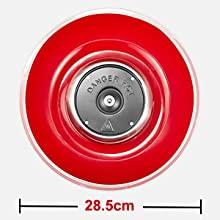 FOHERE Cotton Candy Machine,  Home Candy Maker with a Scoop and 10 Sricks for Kid Fun, Family Parties, Chrismas Gift, Red Vintage, Easy to Operate & Clean