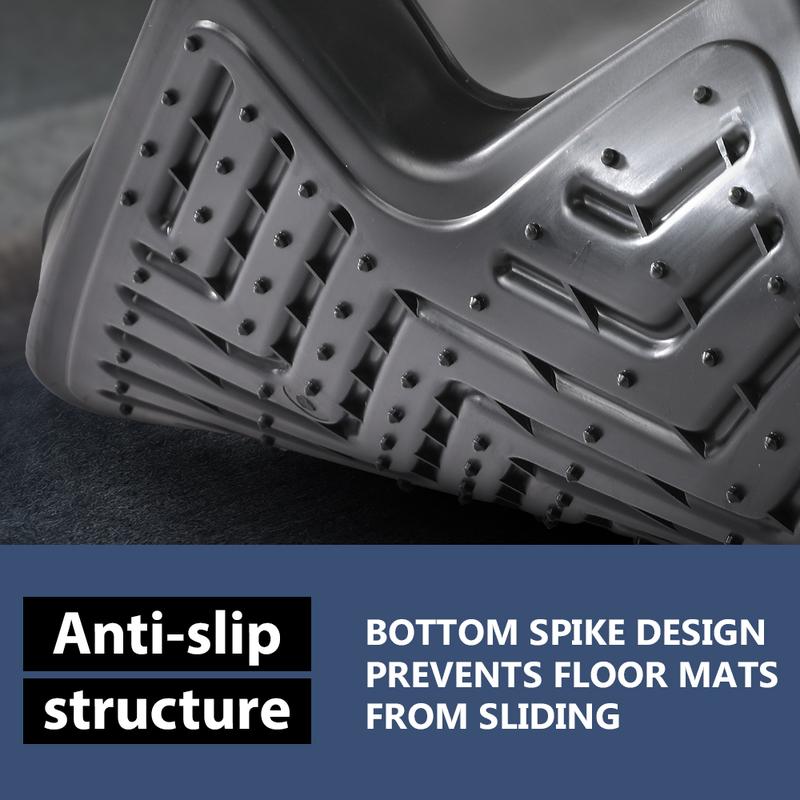 TPE Car Floor Mats Fit for Honda Civic Sedan & Hatchback Coupe 2016-2021,All Weather Full Cover Protection Floor Liners,Waterproof Anti-slip Car Liners Vehicle Automotive