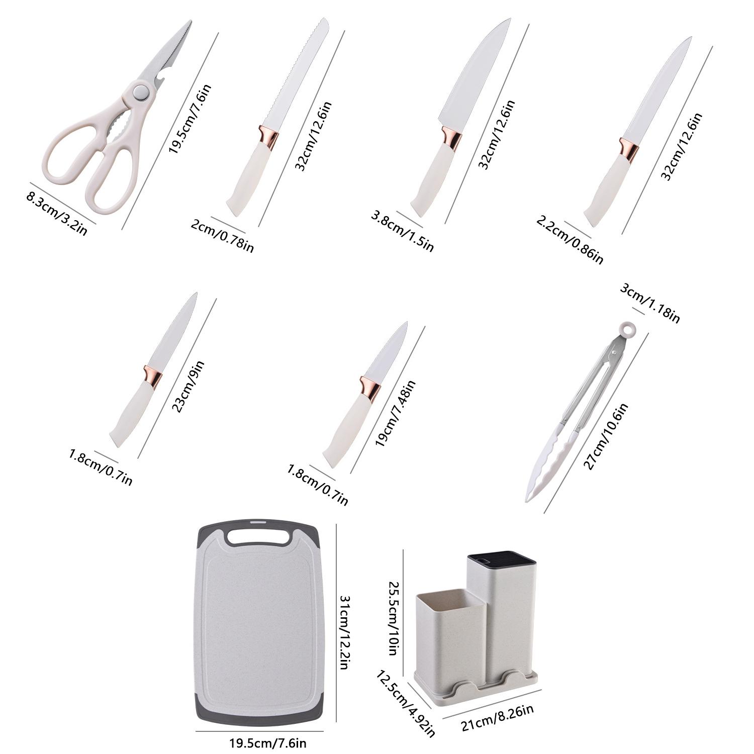 BRODARK 19pcs Silicone Kitchenware Set, Food Grade Silicone Cooking Spoon, Shovel, Cutting Board, EggBeaters, Fruit Knife, Chef Knife, Combination Set, Heat Resistant Kitchen Supplies,Utensils,Storage,Modern,Portable,pots pans set Pink Cookware