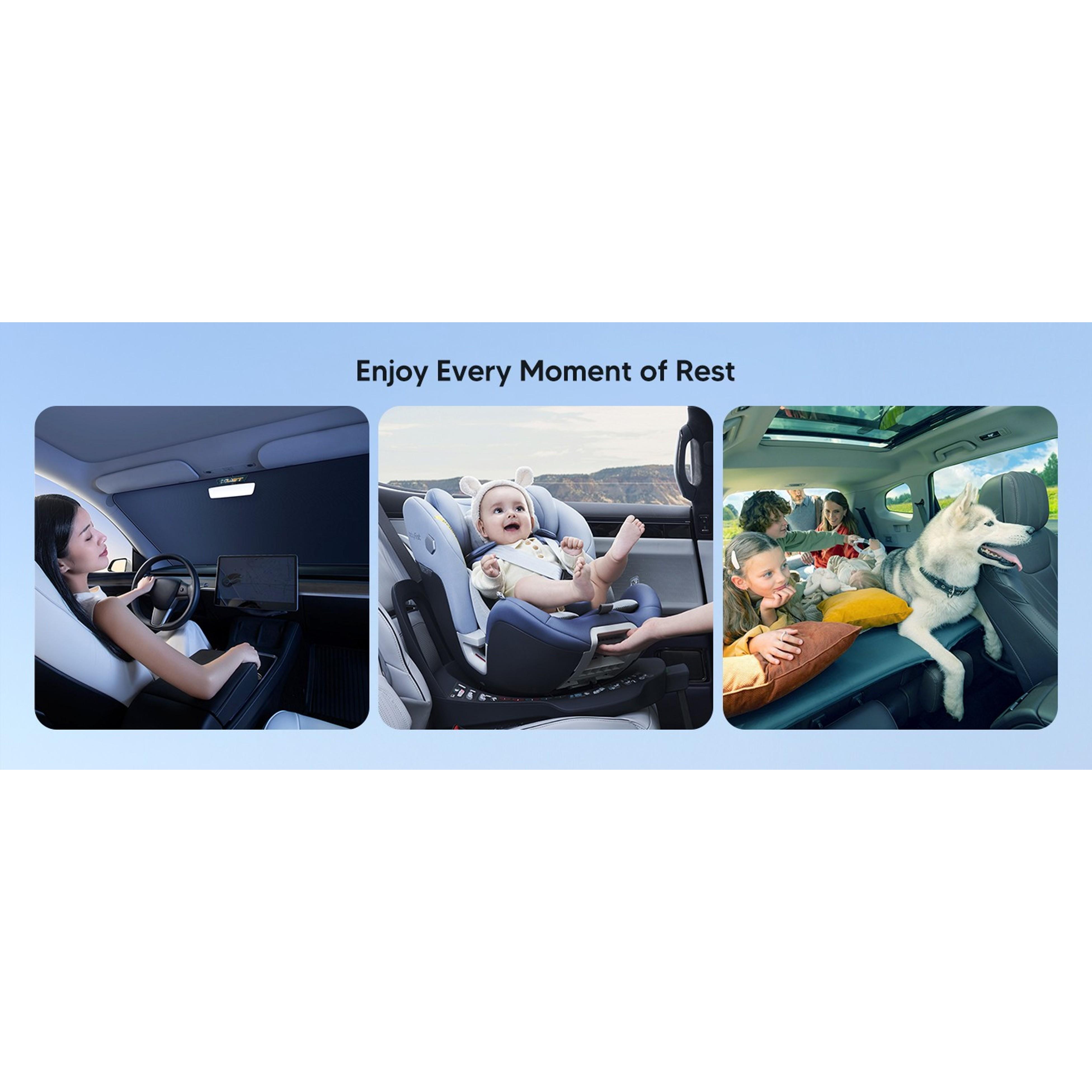 Windshield Sun Shade for 2014-2020 Nissan Rogue Accessories (NOT for Rogue Sport & 2021 Rogue 3rd Gen. T33) Sunshade Foldable Window Sun Protector Block UV Rays Keep Car Cooler