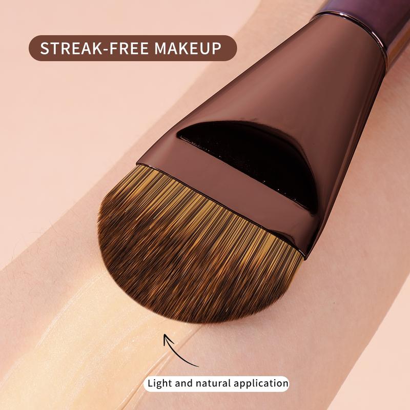 MAANGE 10pcs Makeup Brush Set, Makeup Brushes Set, Foundation Brush Blush Brush Contour Brush Concealer Brush Eyeshadow Brush Blending Brush Eyelash Brush Eyebrow Brush, Professional Face & Eye Makeup Kit for Travel and Daily Use