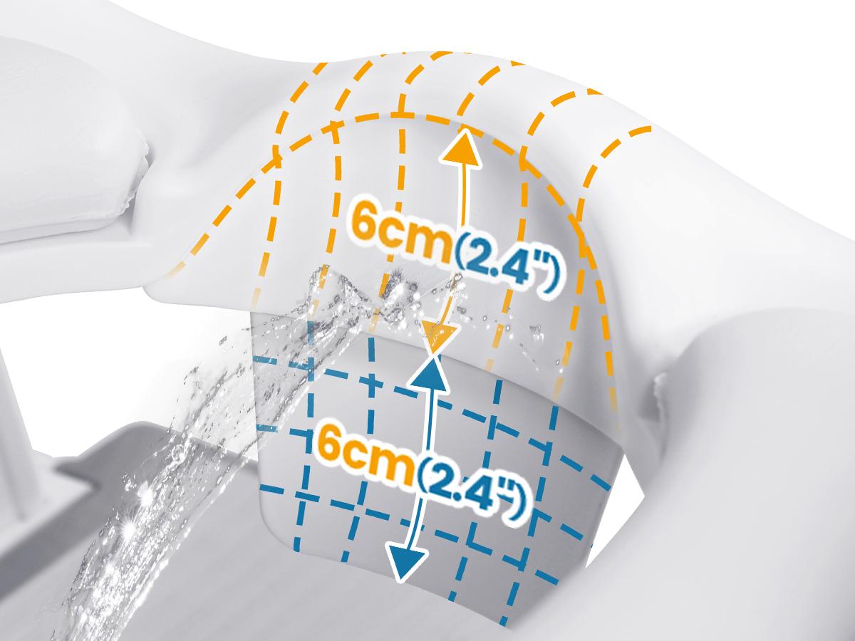 Orzbow 2-IN-1 Potty Training Toilet Seat with Step Stool for Toddler, Stability Training Potty Seat for Kids Boys Girls with Splash Guard and Anti-Slip Pad, Adjustable Ladder & Potty Seat Height, Grey