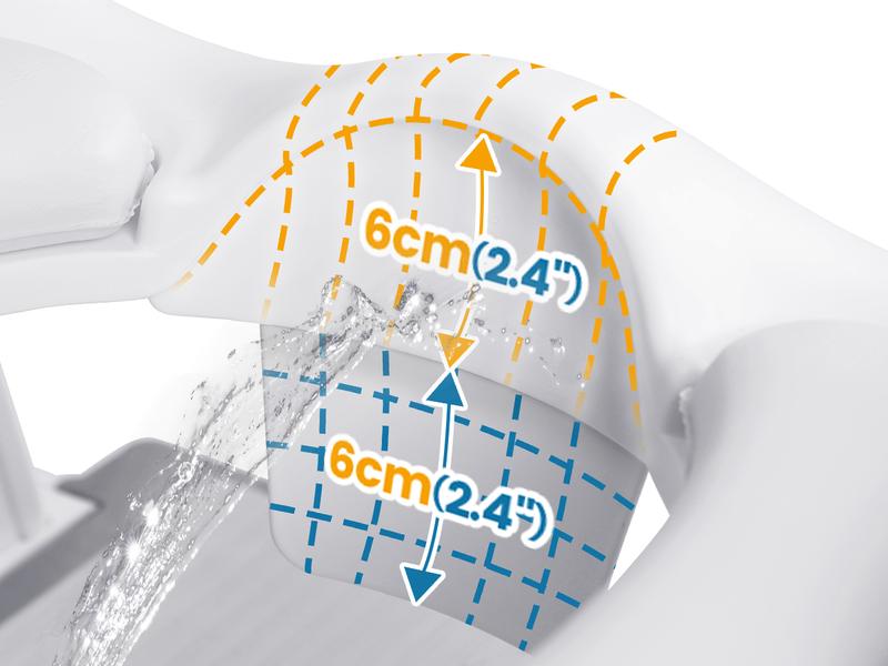 Orzbow 2-IN-1 Potty Training Toilet Seat with Step Stool for Toddler, Stability Training Potty Seat for Kids Boys Girls with Splash Guard and Anti-Slip Pad, Adjustable Ladder & Potty Seat Height, Grey