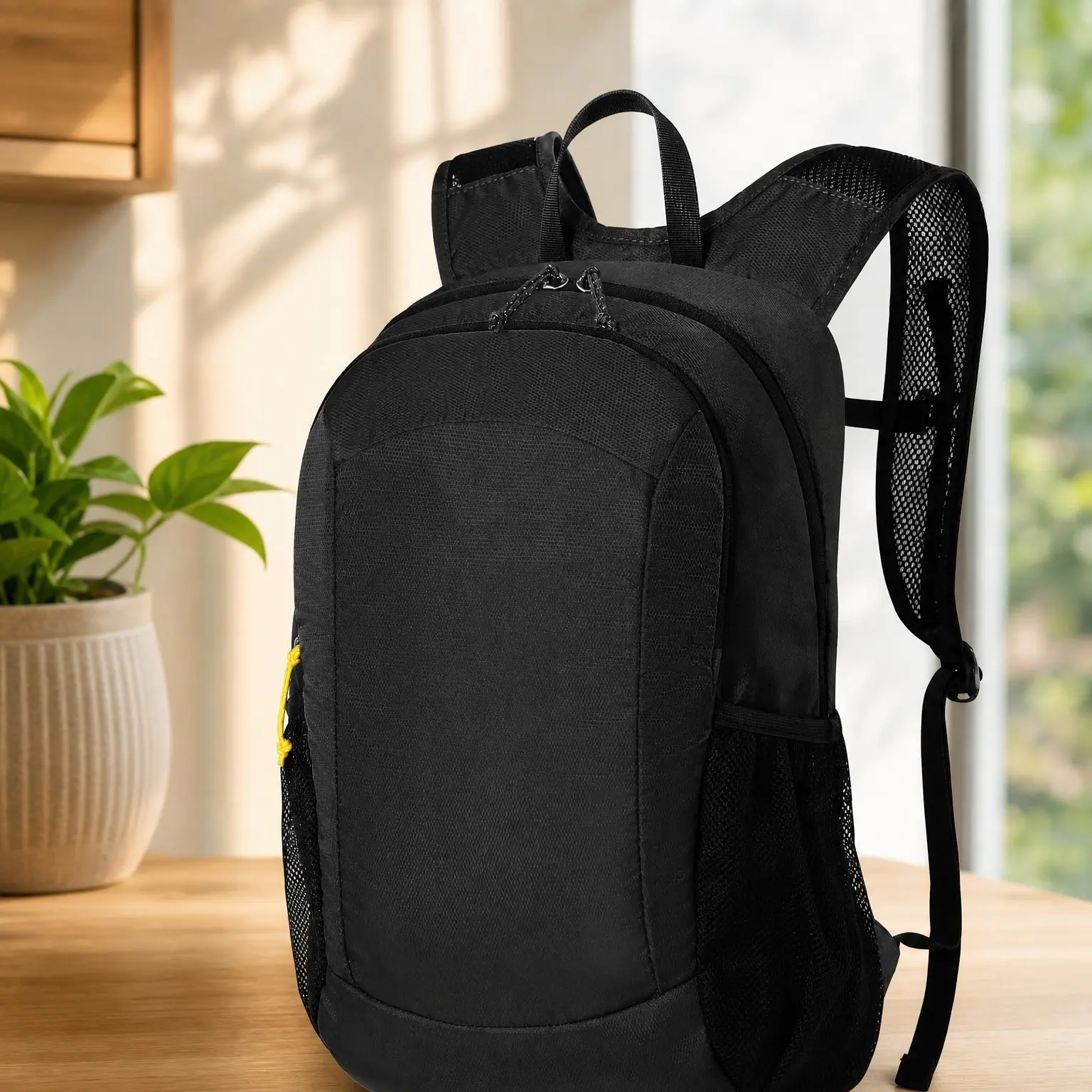 Ultralight Packable 16L Hiking Daypack with RFID Protection, Small Nylon Travel Backpack for Outdoor, Women and MenGift