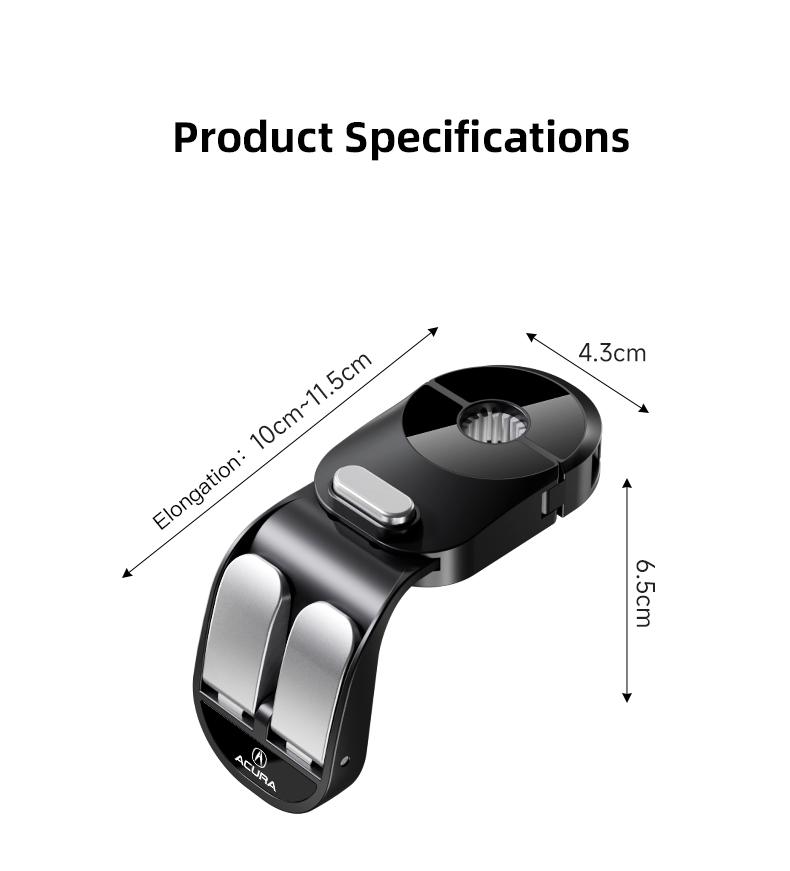Car Seat Hook Stowing Tidying Phone Holder Hanging Hooks Car Interior Accessories For Acura ADX RDX ZDX Integra NSX MDX TLX CDX ILX RLX TL RL