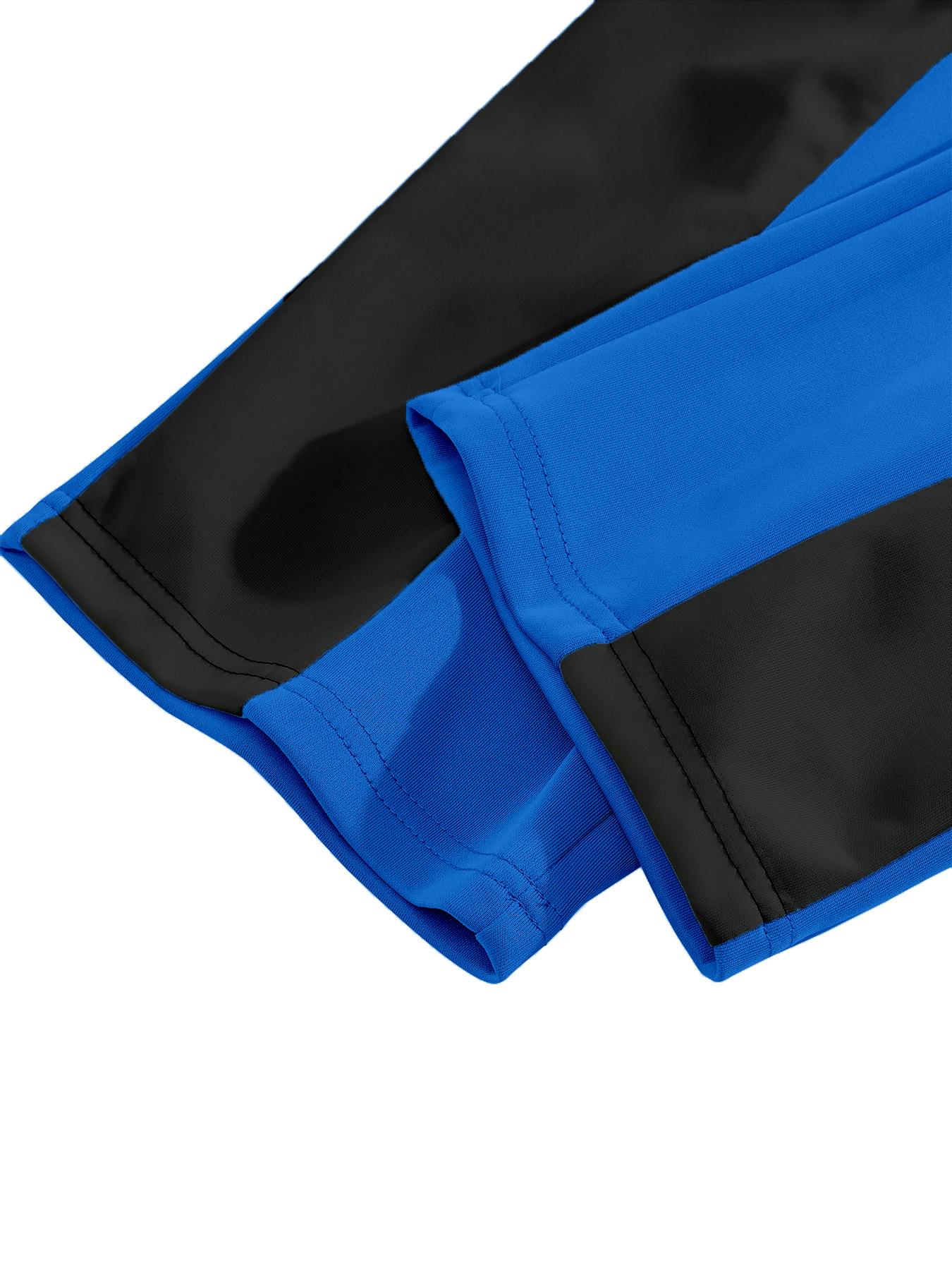 Men's Regular Fit Colorblock Print Sweatpants, Casual Comfy Breathable Jogger Pants for Daily Wear, Men's Trousers for All Seasons, Athleisure Style Bottoms