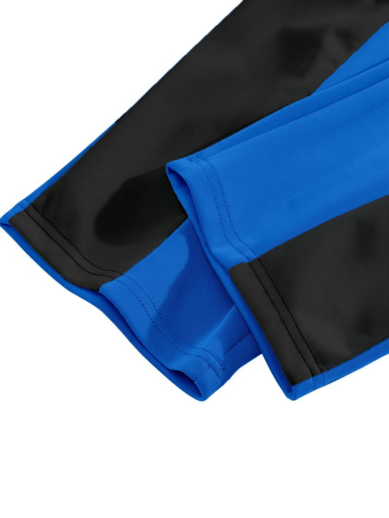 Men's Regular Fit Colorblock Print Sweatpants, Casual Comfy Breathable Jogger Pants for Daily Wear, Men's Trousers for All Seasons, Athleisure Style Bottoms