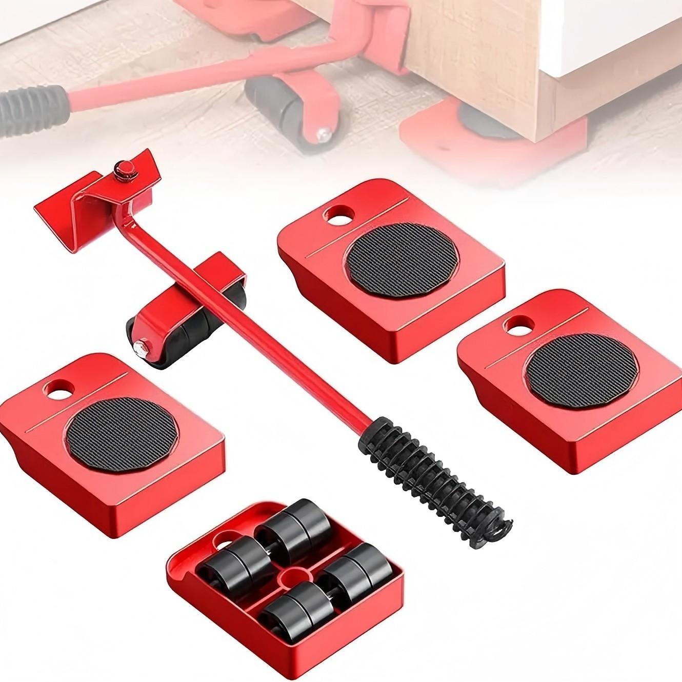 Mobile Appliance Dolly and Lift Wheel Tool Set, Durable and Reliable, Safe and Easy Moving, Convenient Rearrangement Tools