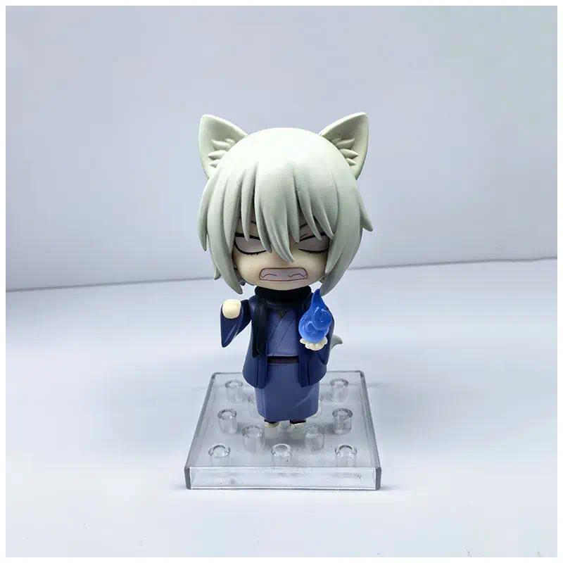 Anime Kamisama Kiss Tomoe Chibi Nendoroid Action Figure PC Case Desktop Ornament Doll Toy Interchangeable Face Boys Girl Gifts