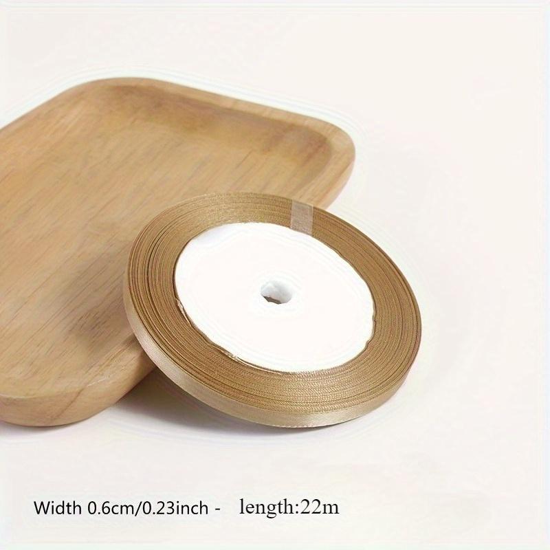 Gold ribbon, suitable for handicrafts, gift packaging, wedding and holiday decorations - suitable for DIY projects, making bouquets and jewelry with shiny polyester ribbons, DIY project materials, flower garland ribbons