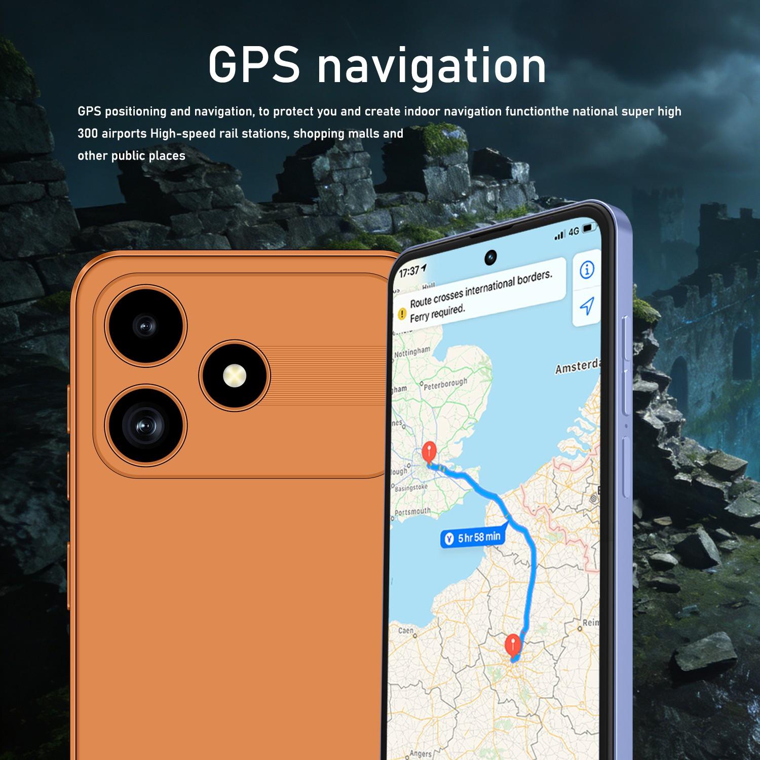 TOBLU-M17 Pro Smartphone, 6.56-Inch HD Screen, 3+32GB Storage, 3100mah Battery, Dual Sim, Expandable Memory, Android 12 System