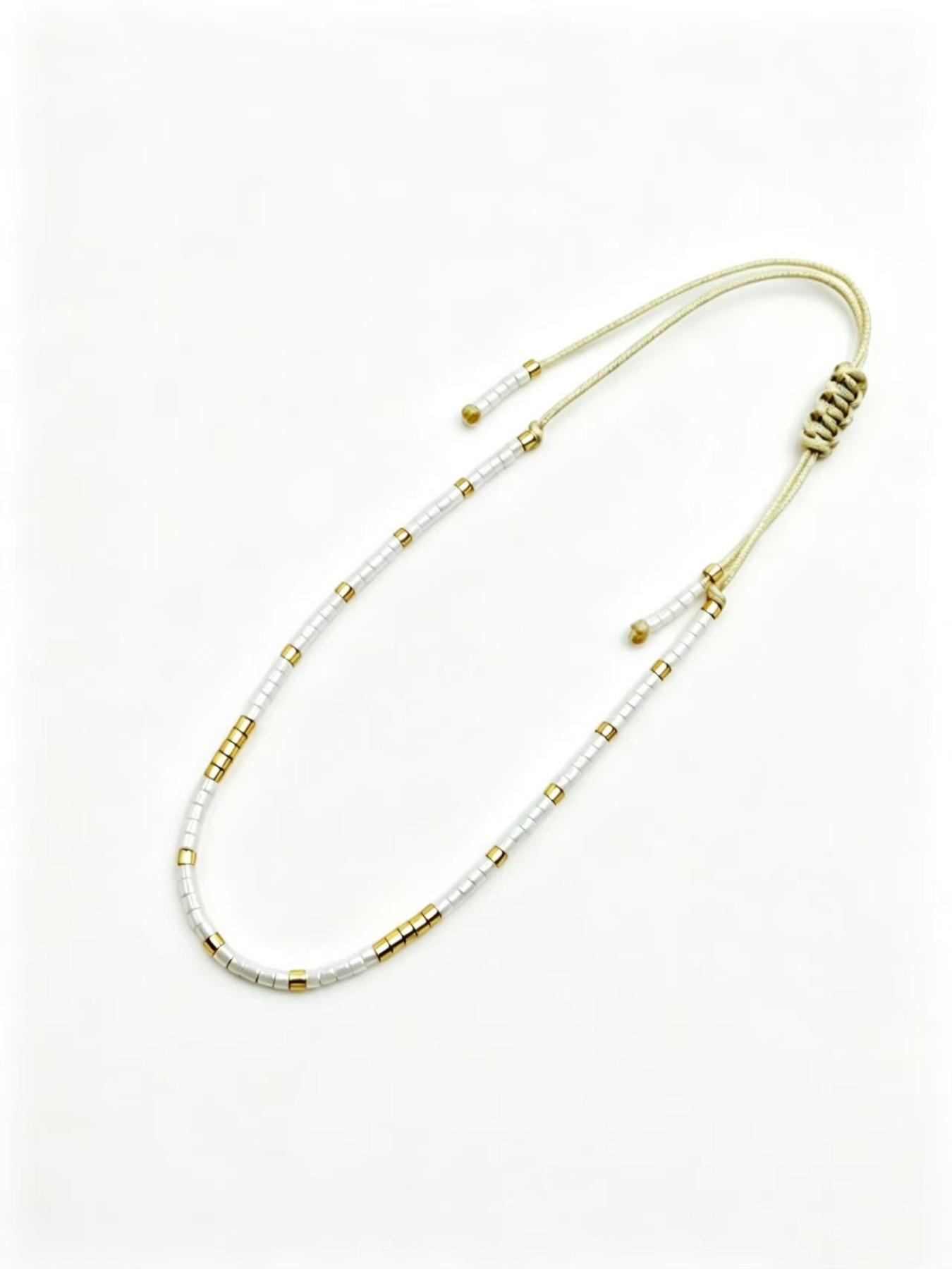 Shining Day Series Miyuki Glass Beads Fashion Handmade Braided Bracelet, Stylish Jewelry for Women and Men, Unique Crafted Accessory