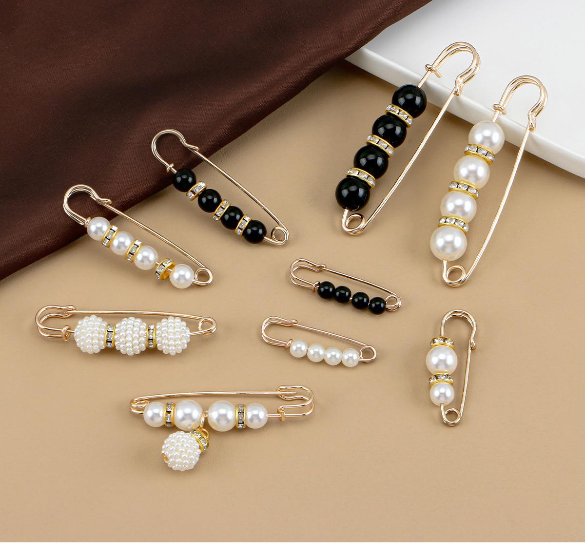 Pants waist cincher, waist cinching pin, anti-exposure brooch, high-end brooch, pin accessory, pearl brooch clasp, a gift for mom or girlfriend
