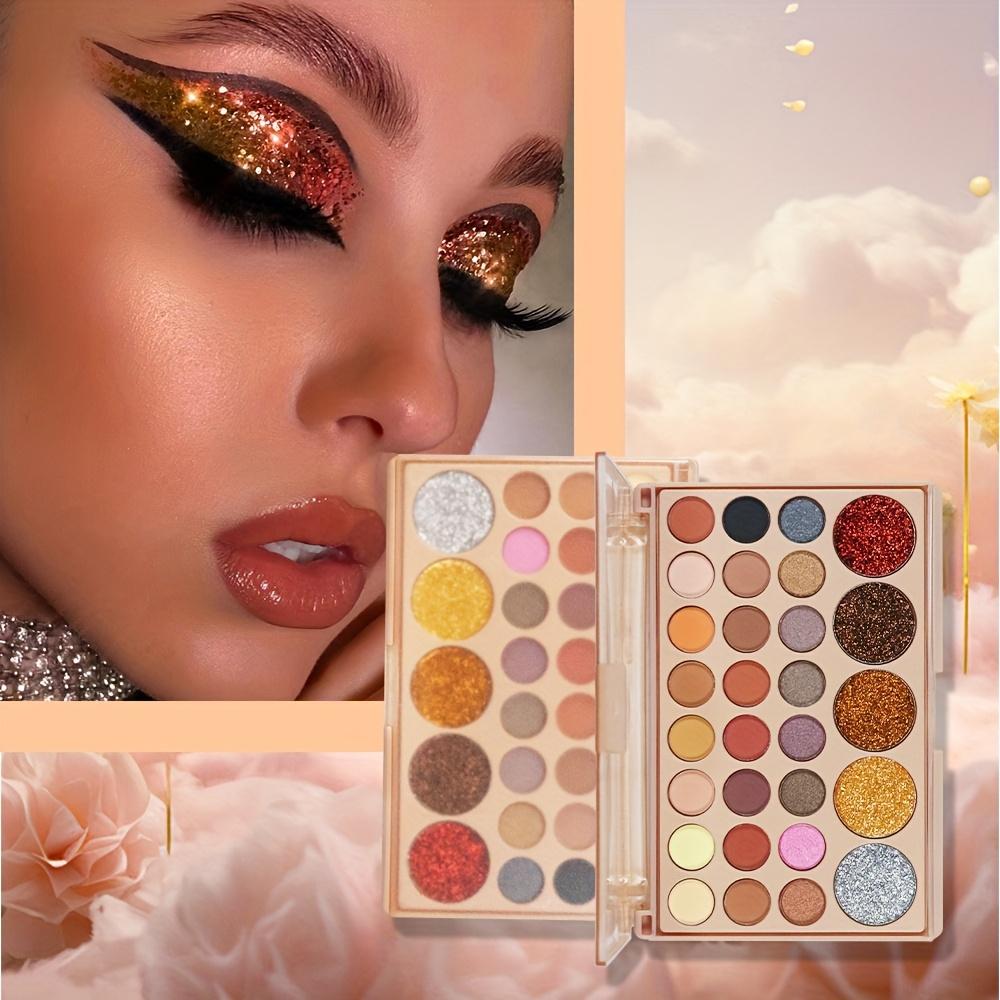 K'apeine 29 Color Dreamy Shimmering Eyeshadow Palette 03#, Matte & Shimmer Multitone Shades, Perfect for Daily & Holiday Makeup, High Value Eye Shadow Set