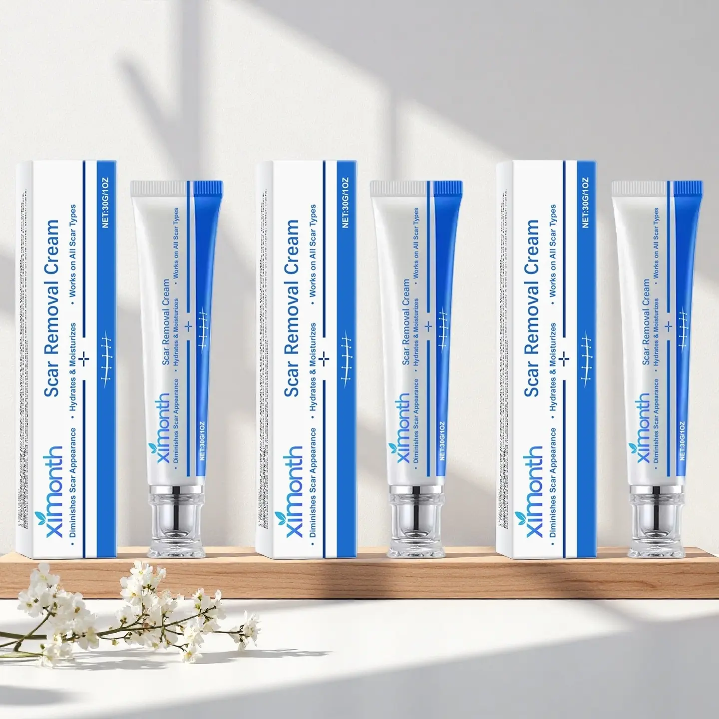 Skin Care Gel (30g/30g*3), Improves Skin Imperfections, Smooth and Moisturizing, Gentle and Soothing, Nourishing Skin Gel