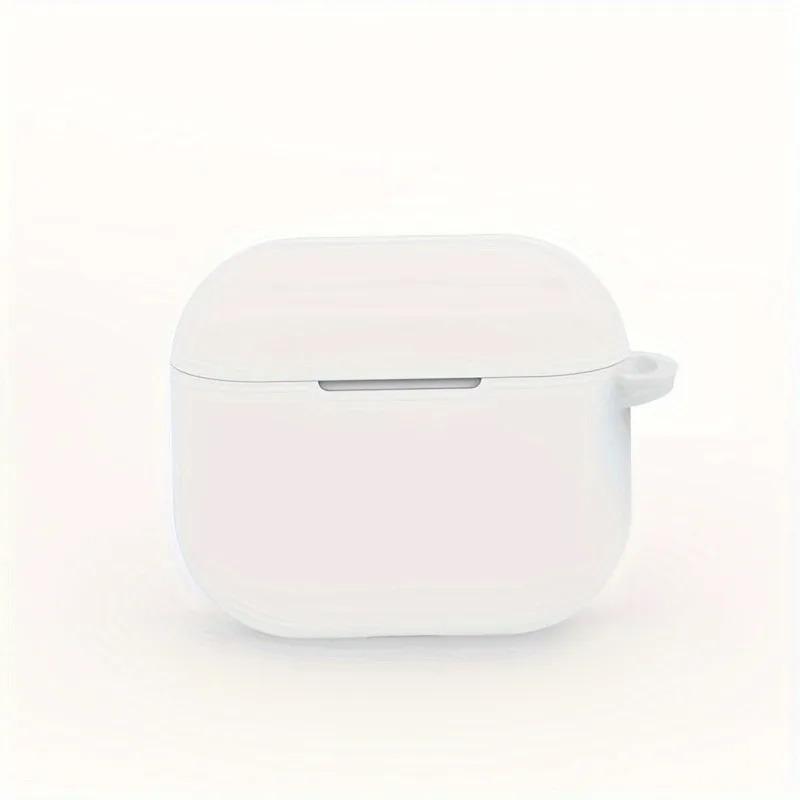 Simple Solid Color Soft Shell Protective Case Cover Suitable for AirPods Pro and (Second Generation)