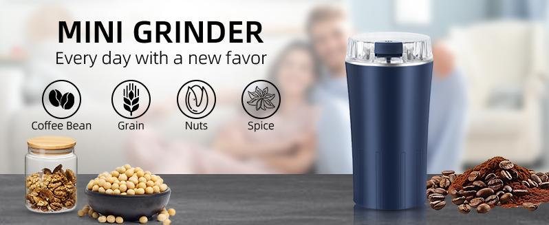 300W Electric Coffee Grinder for Fast Grinding—Perfect for Beans, Spices, Nuts & More. Compact and portable, this ultra-fine powder grinder doubles as a food processor and mixer for all your kitchen needs. Multi-Function Grinding Tlools