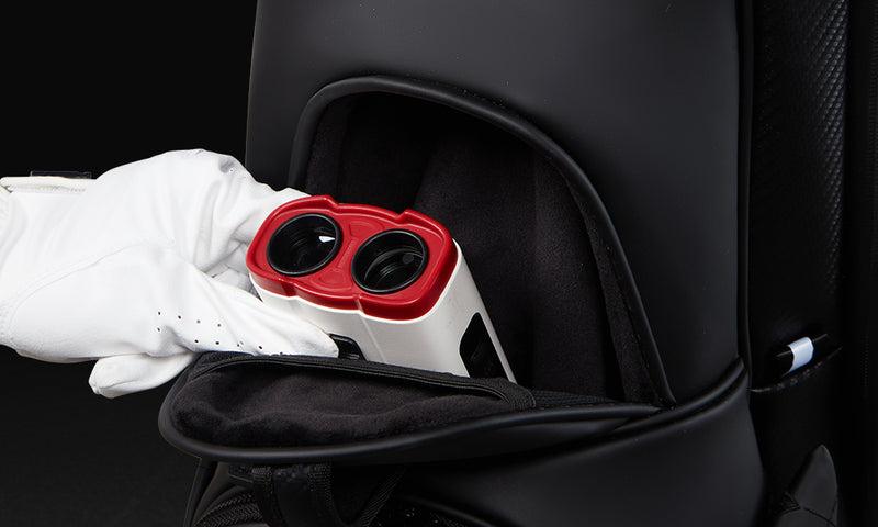 Ask Echo Golf Prestige-5 Way Compact Leather Leather Stand Bag