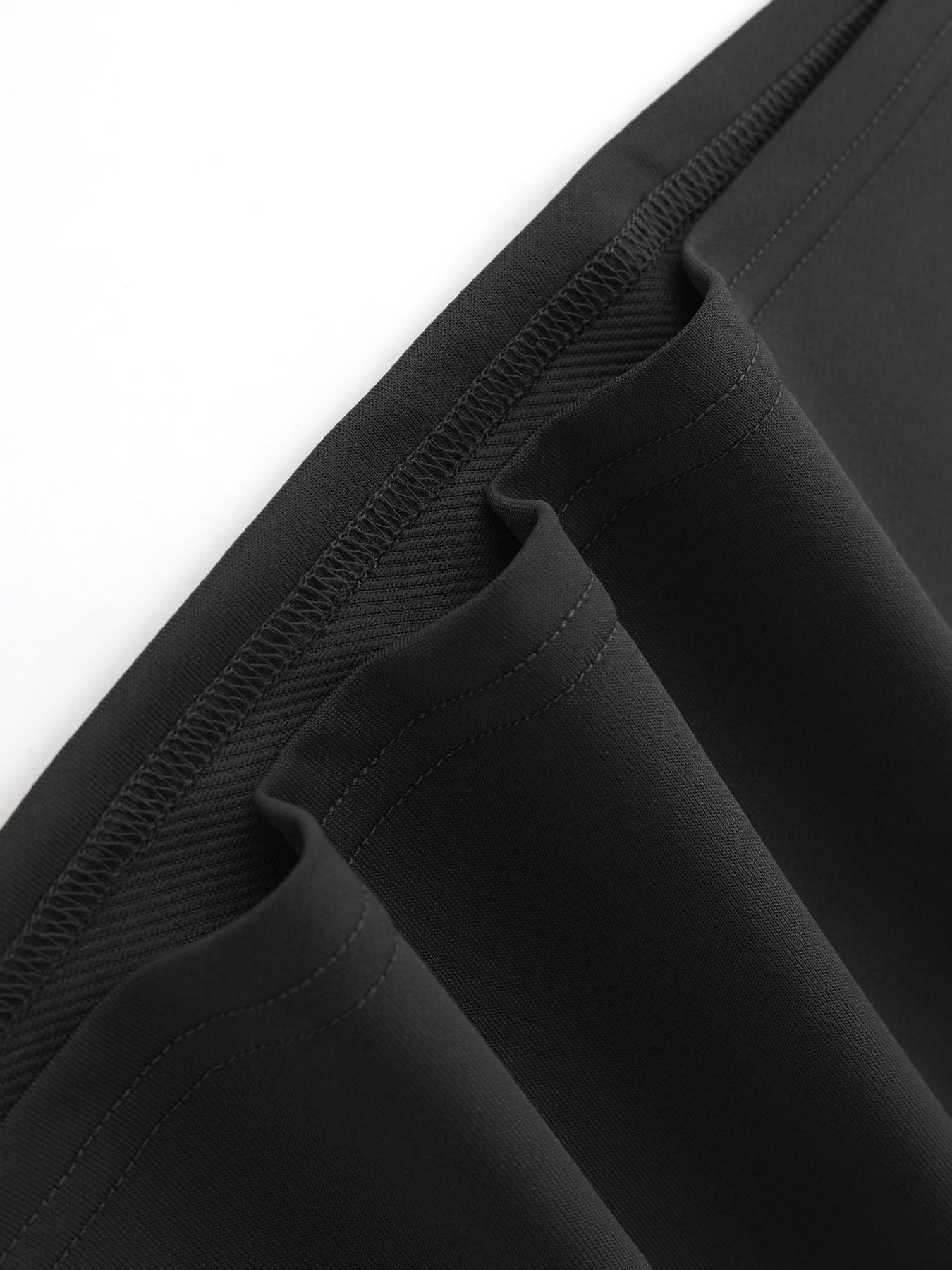 Men's Casual Long Sleeve Slim Fit T-Shirt, Geometric Pattern, Business & Gym Wear, Street Style, Daily Commute, Versatile Top