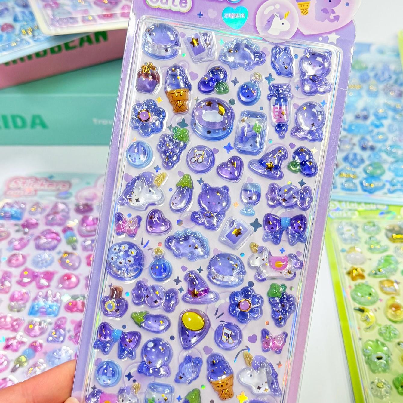 Handmade Reward Puzzle Journal Gouka Sticker Art, Creative DIY Craft Book for Kids & Adults, Educational Fun Activity Notebook