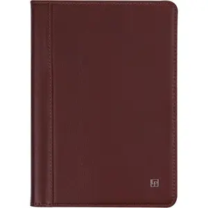 Refillable Journal, Figaro Red Full-Grain Leather Notebook Cover with Insert, 160 Lined Pages, 120 gsm Acid-free Paper, Blank, Lined, Dotted Refills , 8" x 5.75" Insert Size