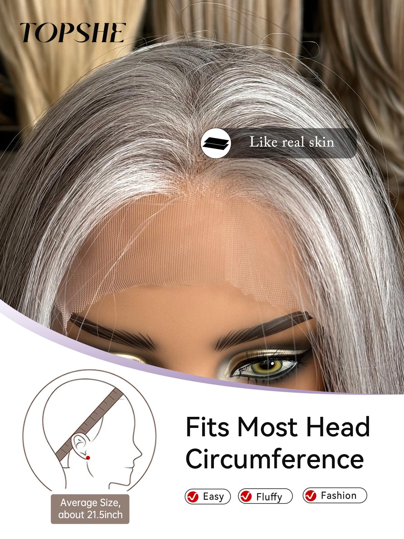 Elegant Long Curly Lace Wig, Breathable Hand-Woven Hairpiece, Natural Look, Perfect for Christmas & Festive Occasions, Glueless Curly Wig